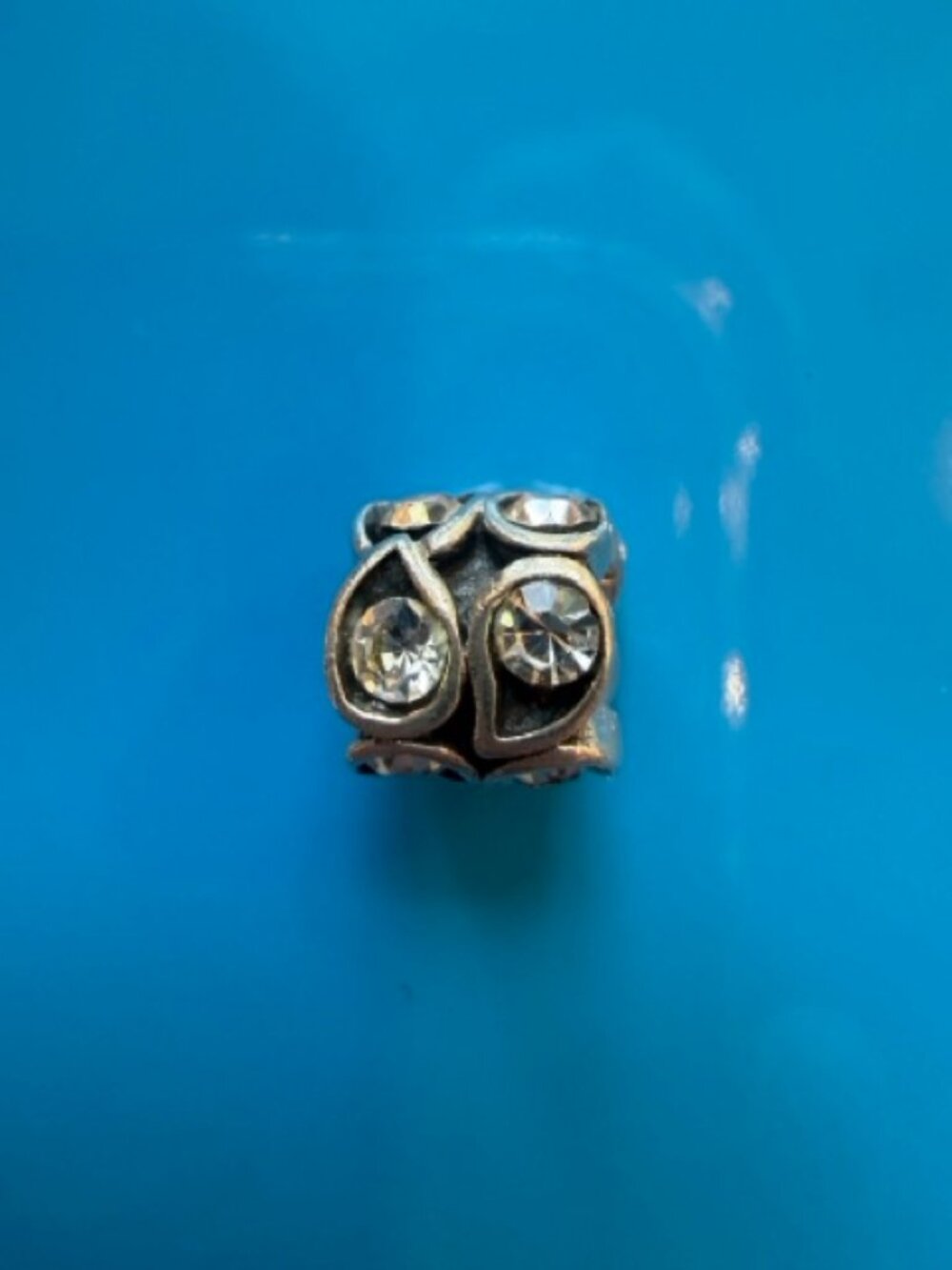 Chamellia Sterling Silver "Forever" Bead Charm